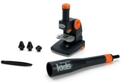 Kids microscope kit with bonus telescope attachment 5